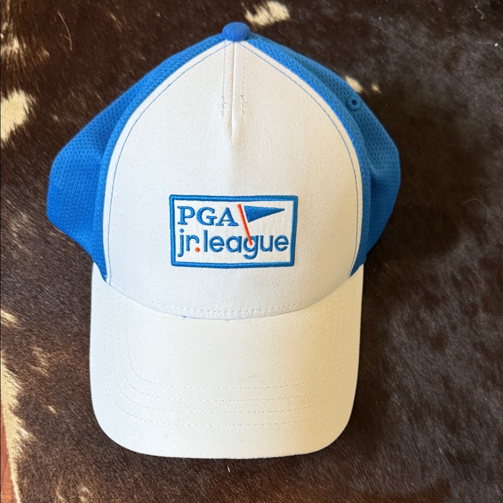 PGA Jr. League Blue and White Cap